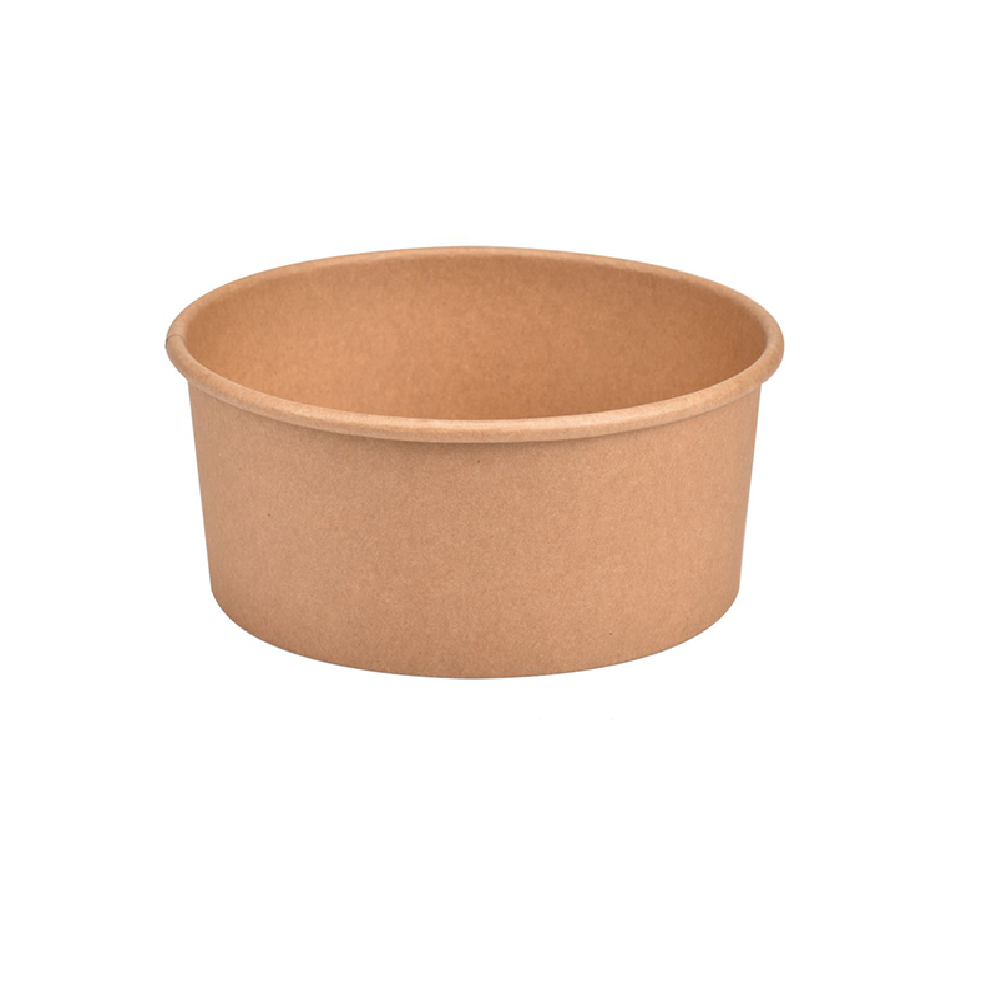 Kraft Paper Bowl 1000ml (33oz)-600pcs