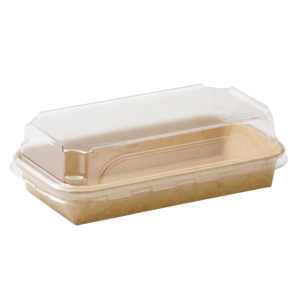 Kraft Paper Sushi Tray 221x91x24mm 600pcs